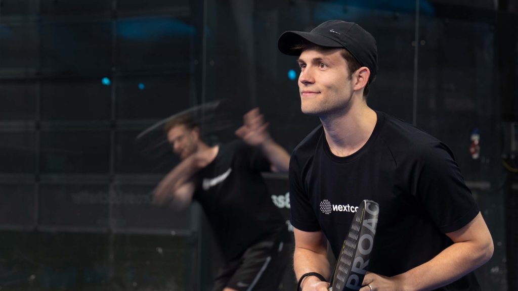 Portrait, Felix Rieder, Padel, nextcourt